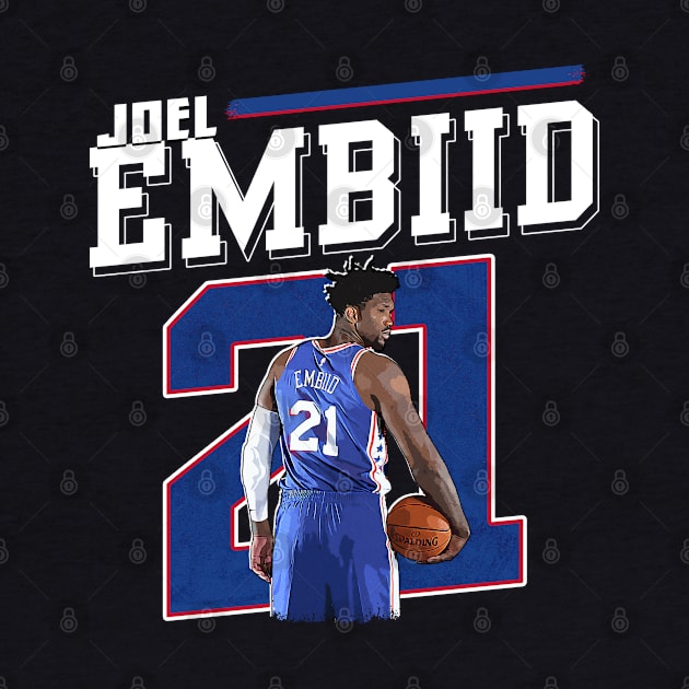 Joel Embiid by WYATB Art